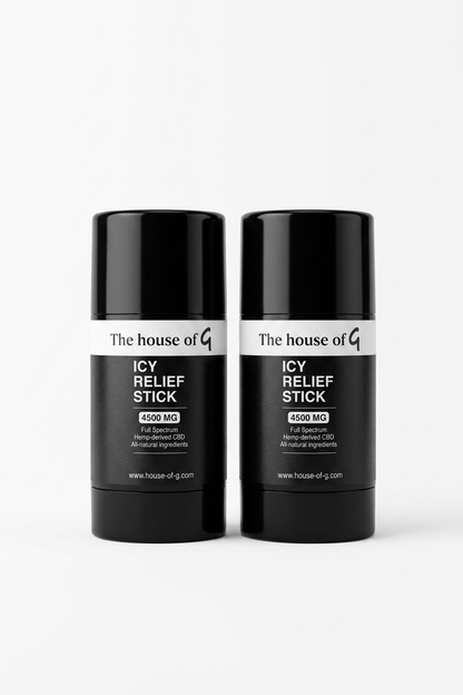 4500mg Full Spectrum CBG Icy Relief Stick - Double Pack (2 each sticks)
