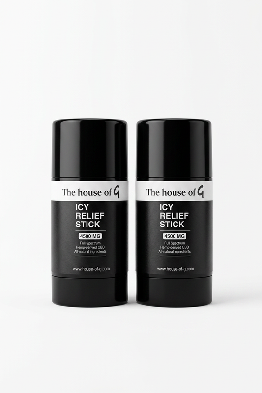 4500mg Full Spectrum CBG Icy Relief Stick - Double Pack (2 each sticks)
